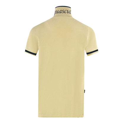 Aquascutum Mens P00823 12 Polo Shirt Beige