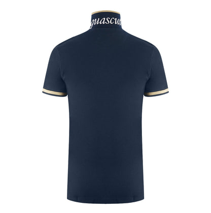 Aquascutum Mens P01023 85 Polo Shirt Navy