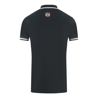 Aquascutum Mens P01223 99 Polo Shirt Black