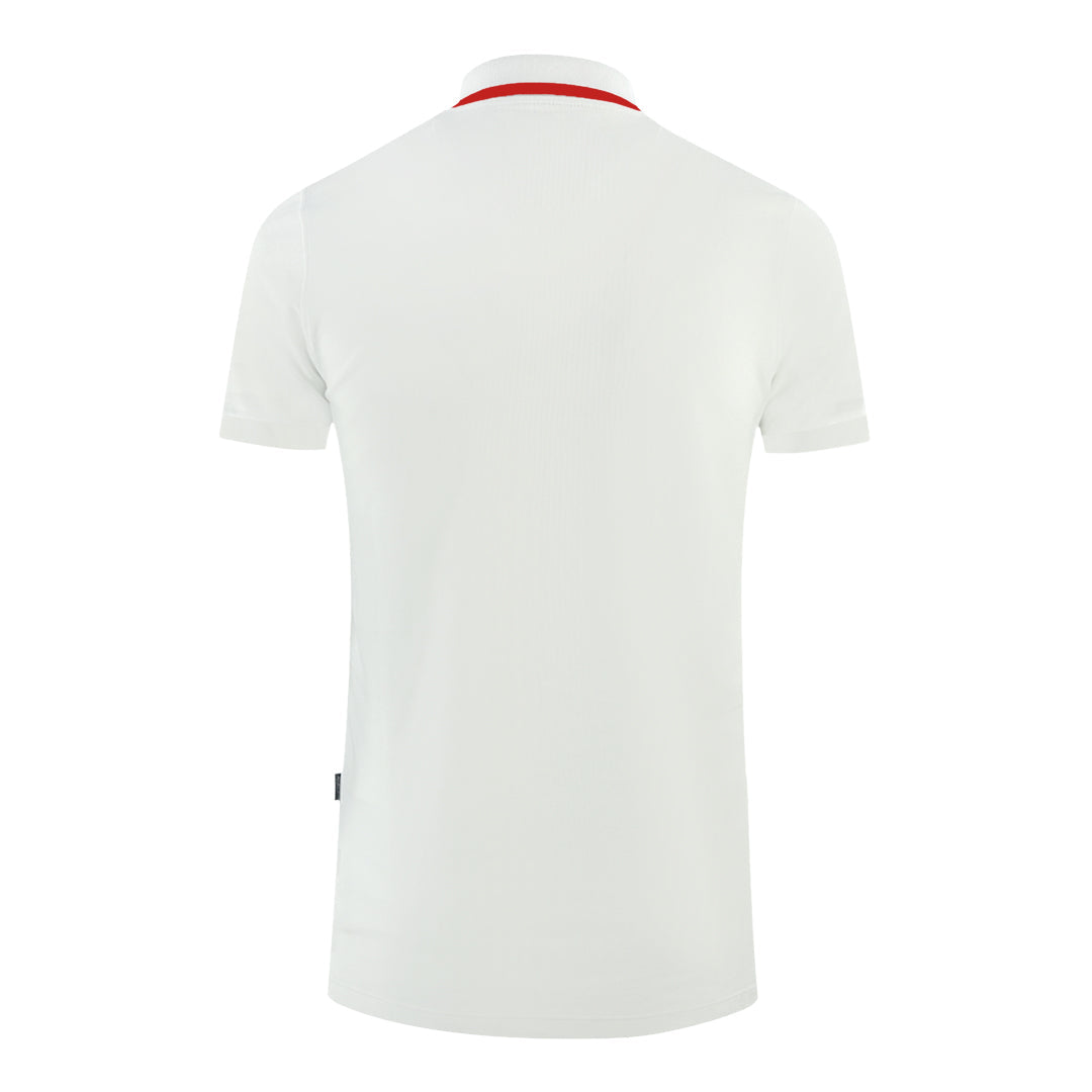 Aquascutum Mens P01323 01 Polo Shirt White