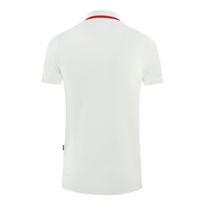 Aquascutum Mens P01323 01 Polo Shirt White