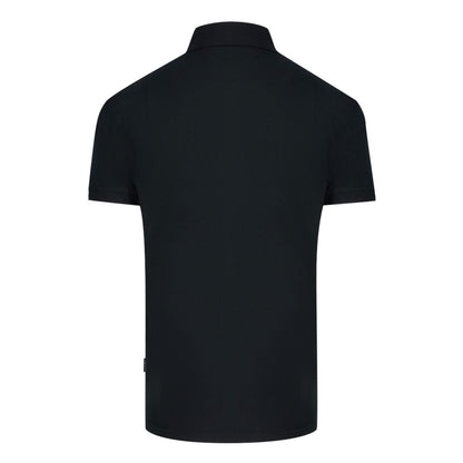 Aquascutum Mens Polo Shirt P01623 99 Black