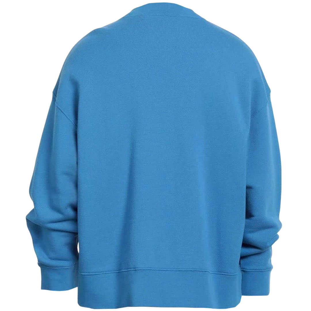 Palm Angels Mens Pmba026F21Fle0024501 Jumper Blue