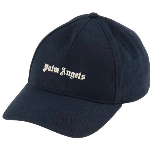 Palm Angels Mens Baseball Cap Pmlb05S22Fab001 4672 Navy Blue