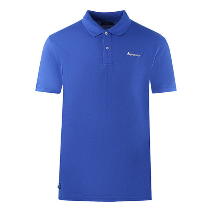 Aquascutum Mens Po001 10 Polo Shirt Royal Blue