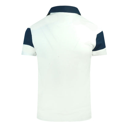 Aquascutum Mens Qmp030 01 Polo Shirt White