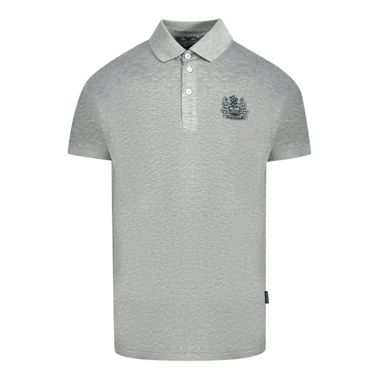 Aquascutum Mens Qmp050 94 Polo Shirt Grey