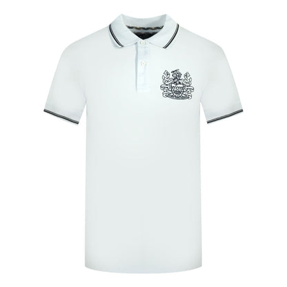 Aquascutum Mens Qmp052 01 Polo Shirt White