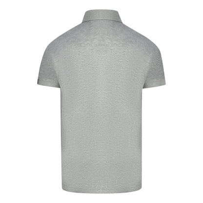 Aquascutum Mens Qmp053 94 Polo Shirt Grey