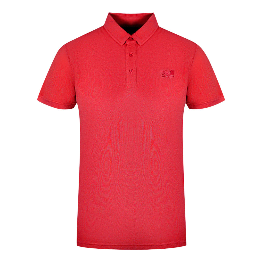 Cavalli Class Mens Polo Shirt Qxt64U Kb002 02002 Red