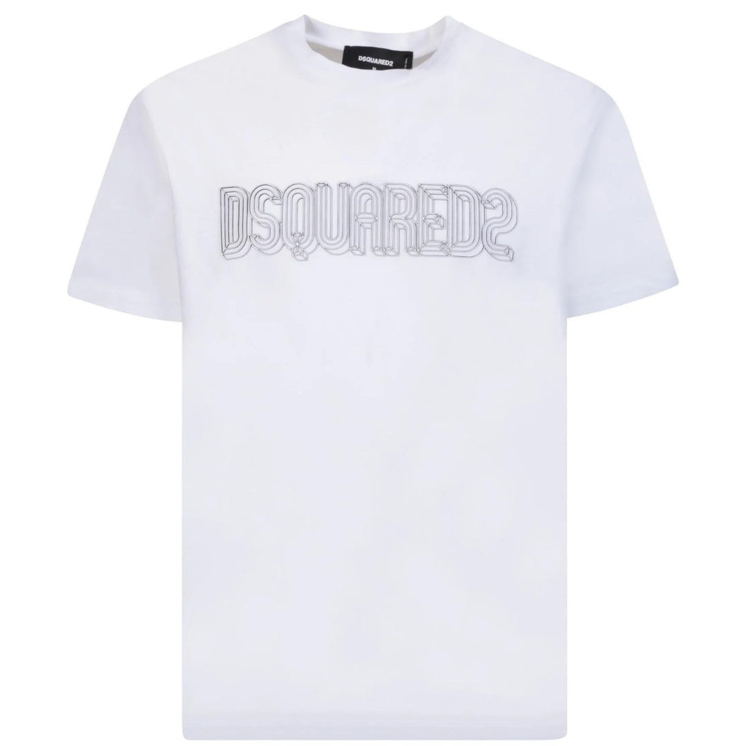 Dsquared2 Mens T Shirt S74Gd1161 100W White