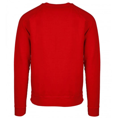 Dsquared2 Classic Raglan Fit Logo Red Sweater - Nova Clothing