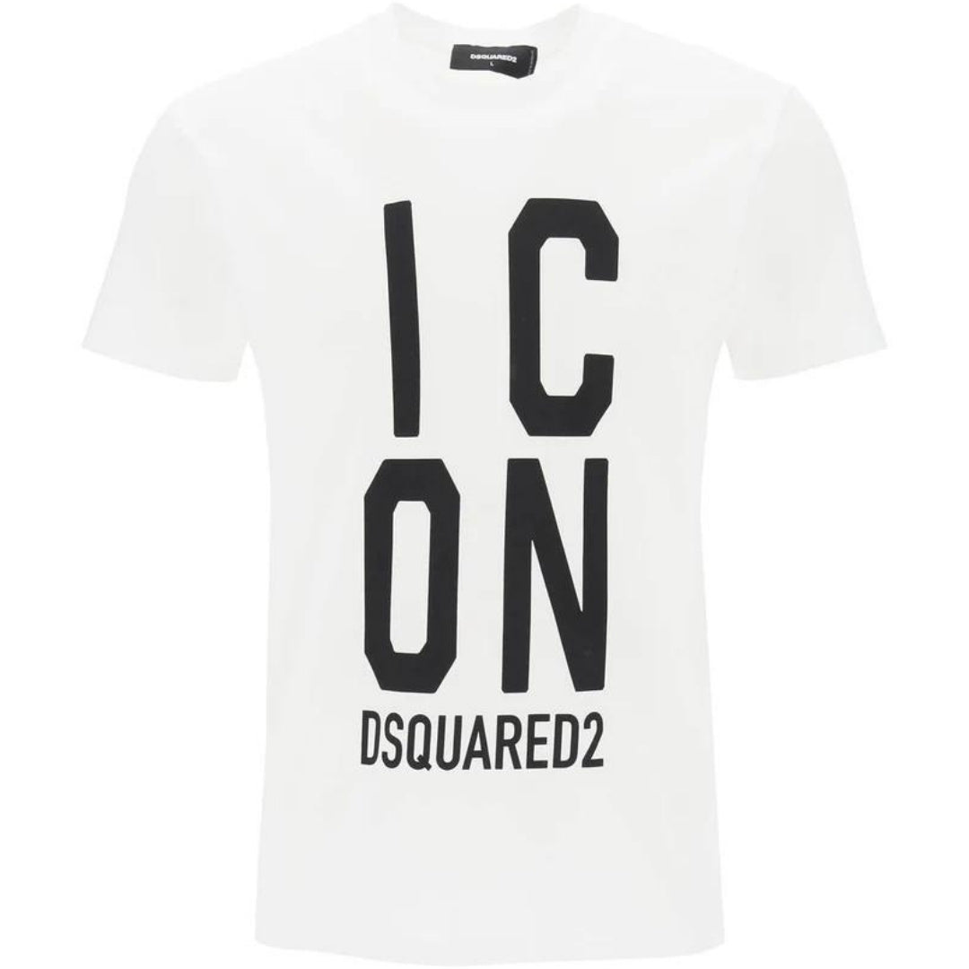 Dsquared2 Mens T Shirt S79Gc0077 100W White