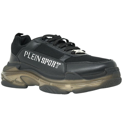 Plein Sport Mens Sips1001 99 Trainers Black