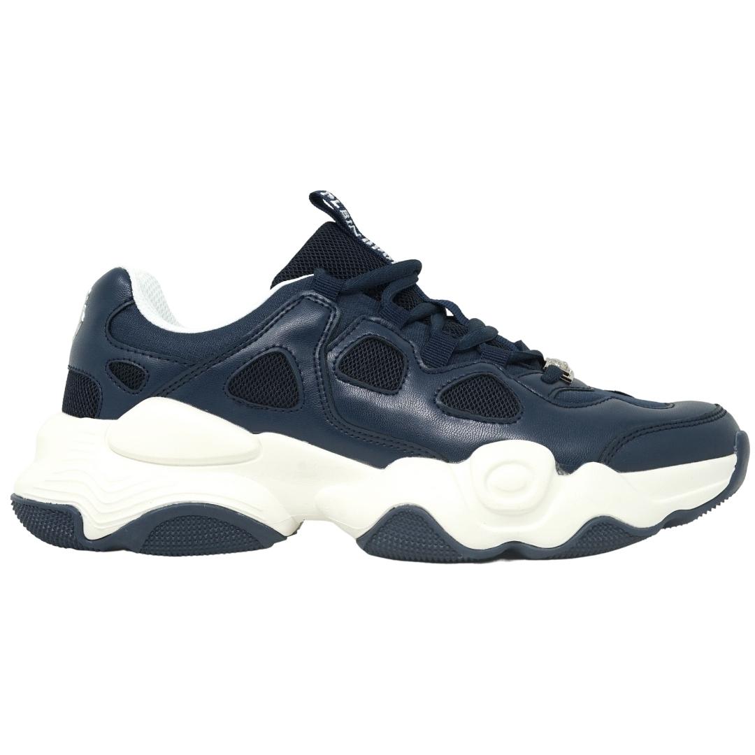 Plein Sport Mens Sips1007 85 Trainers Navy Blue