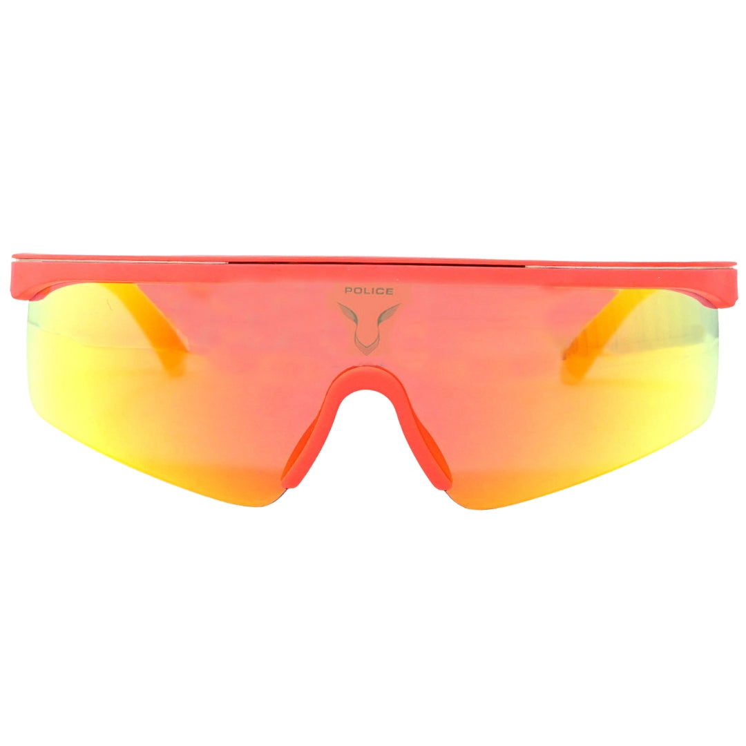 Police Mens Sunglasses Spla28 07Fb Orange