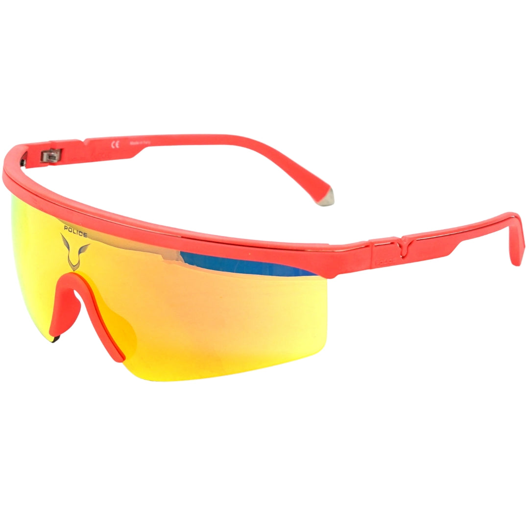 Police Mens Sunglasses Spla28 07Fb Orange