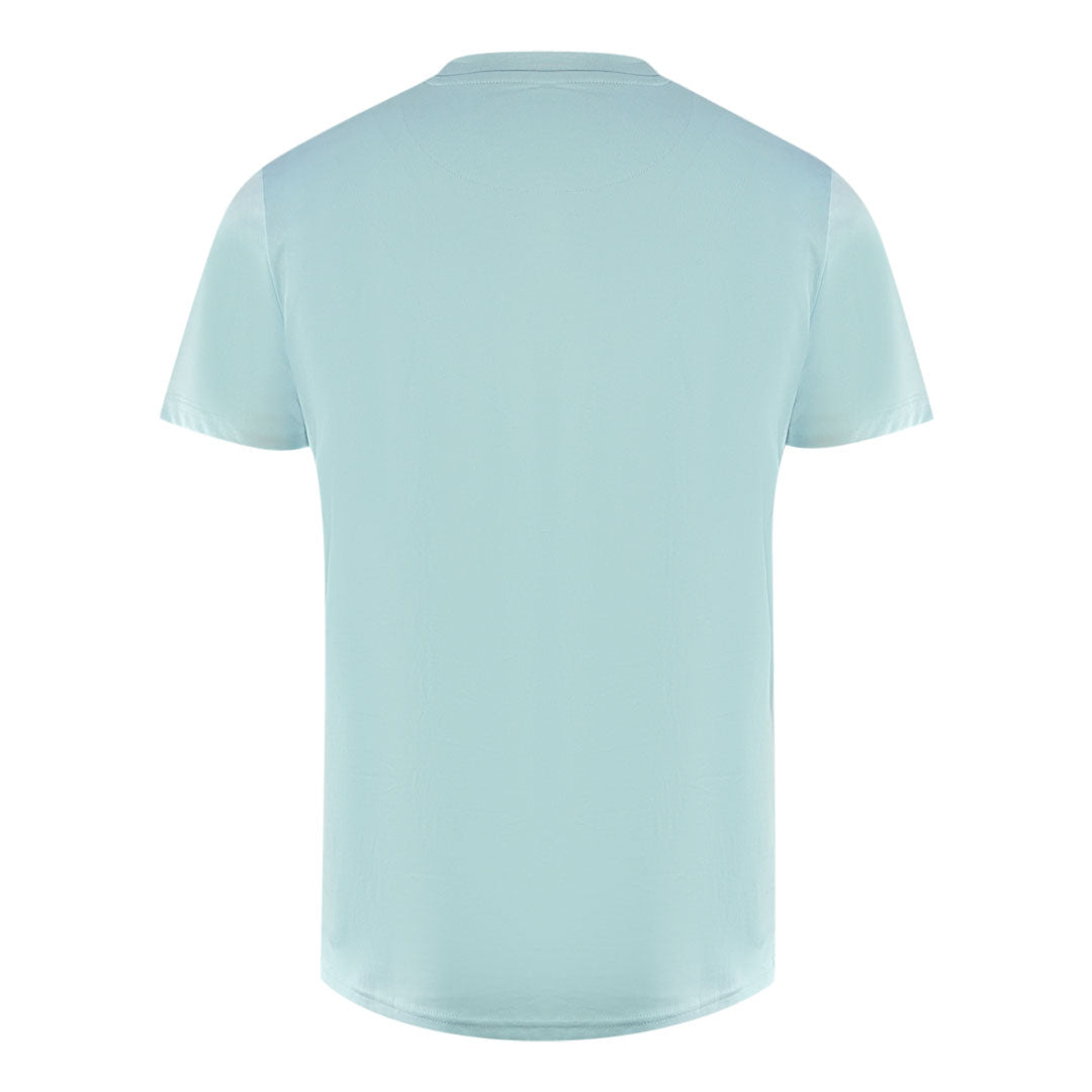 Aquascutum Mens T00423 78 T Shirt Sky Blue