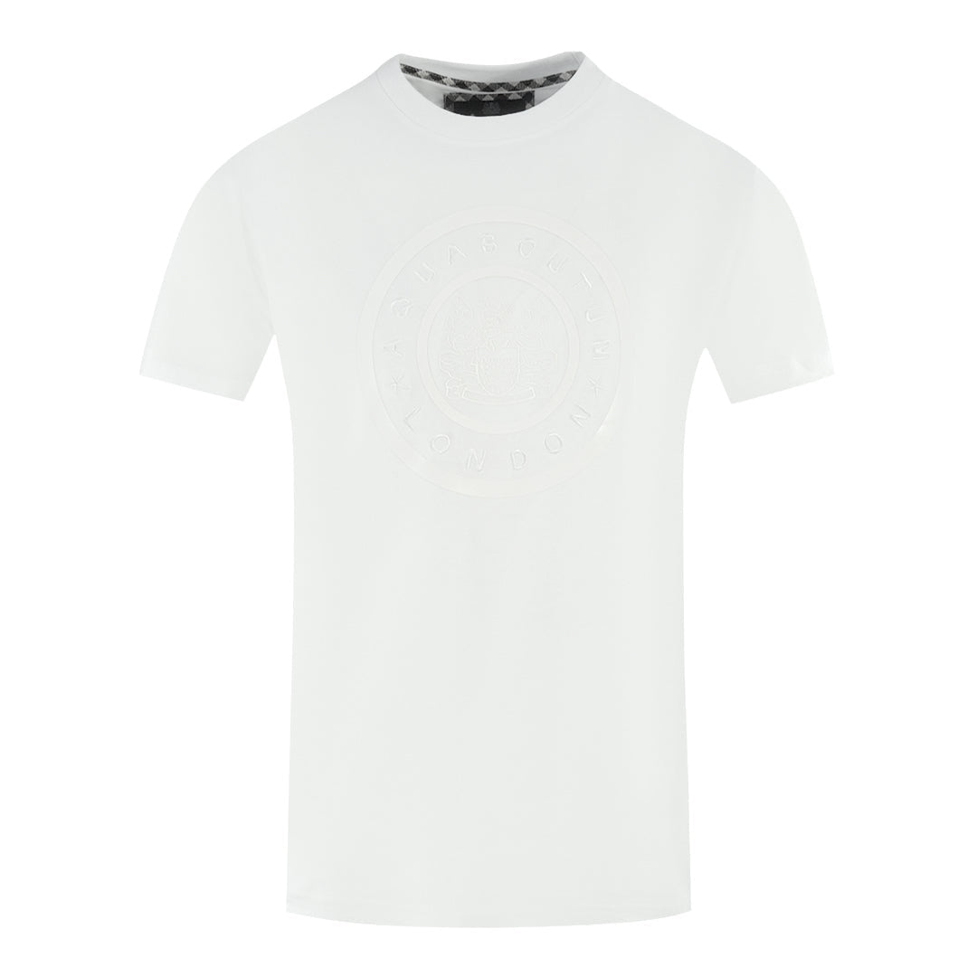 Aquascutum Mens T00723 01 T Shirt White