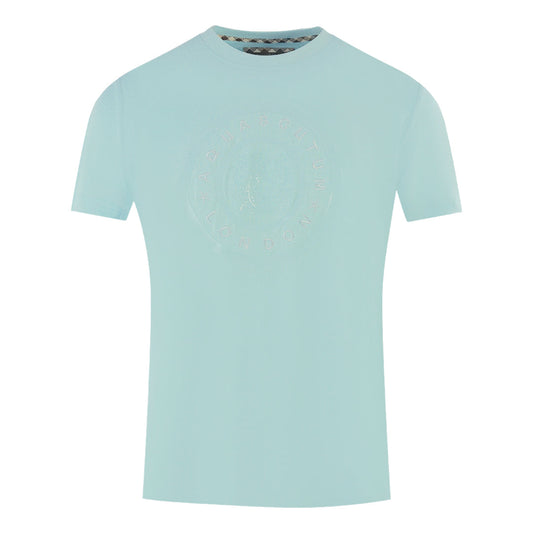 Aquascutum Mens T00723 78 T Shirt Sky Blue