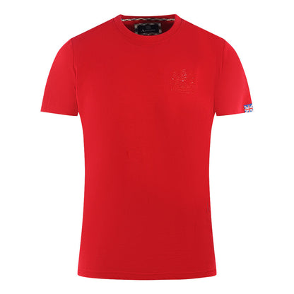 Aquascutum Mens T01023 52 T Shirt Red