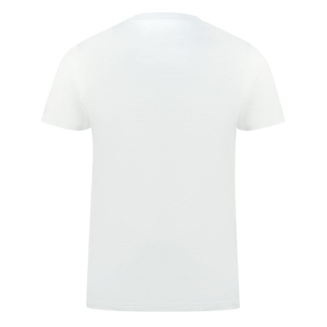 Aquascutum "1851 AQ" Logo White T-Shirt S