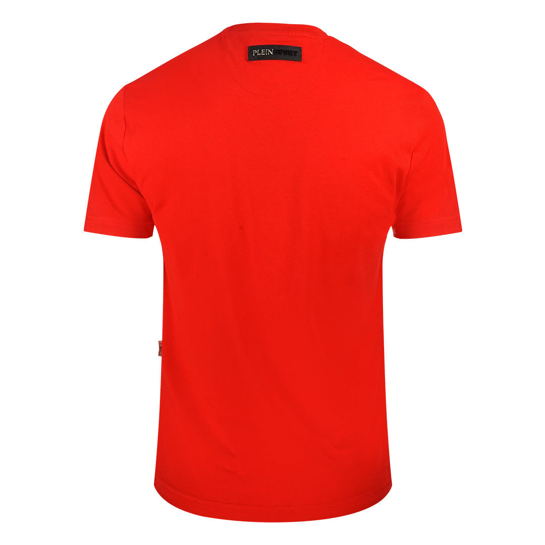 Plein Sport Mens TIPS1115 52 T-Shirt Red