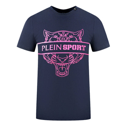 Plein Sport Mens Tips112It 85 T Shirt Navy