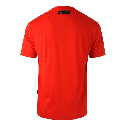 Plein Sport Tiger Head Logo Red T-Shirt M