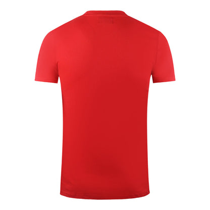 Aquascutum Mens Ts002 13 T Shirt Red