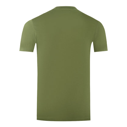 Aquascutum Mens Ts006 06 T Shirt Army Green