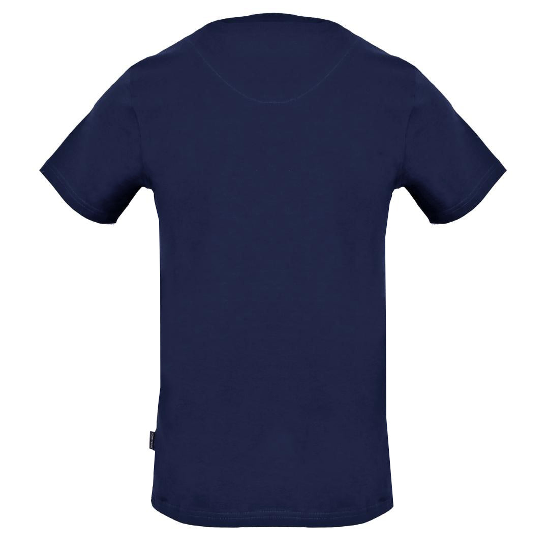 Aquascutum Royal Logo Navy Blue T-Shirt - Nova Clothing