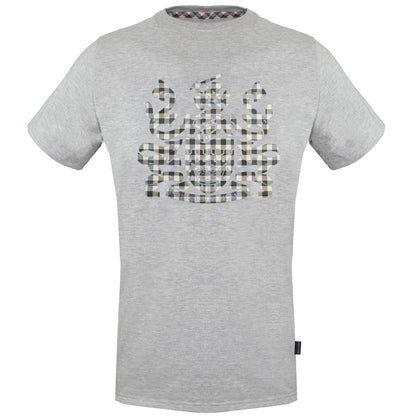 Aquascutum Mens Tsia11 94 T Shirt Grey