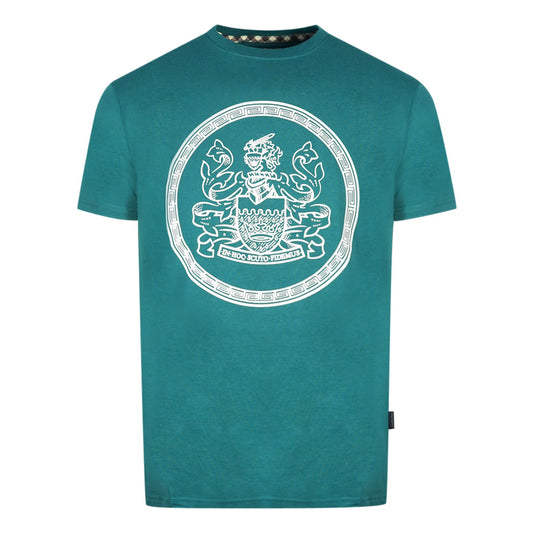 Aquascutum Mens Tsia17 32 T Shirt Green