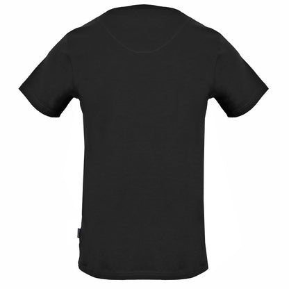 Aquascutum Mens Tsia18 99 T Shirt Black