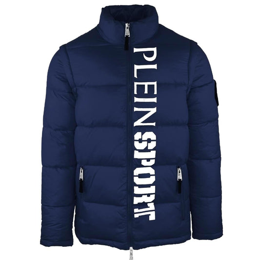 Philipp Plein Sport Mens Upps107 85 Jacket Navy