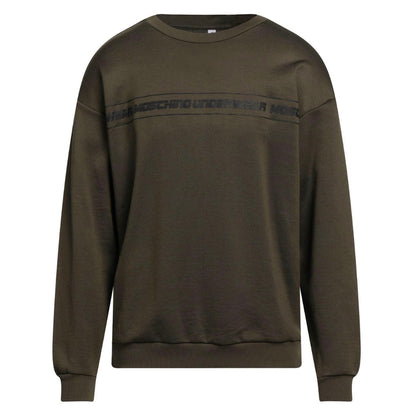 Moschino Mens V1724 8129 0430 Sweater Green