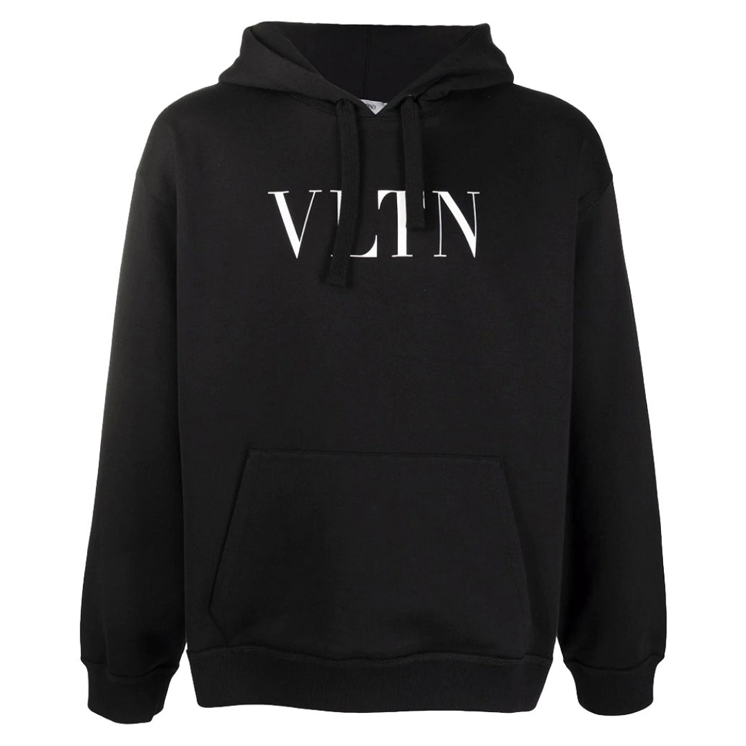 Valentino Mens Vv3Mf14F3Tv 0No Hoodie Black - Style Centre Wholesale